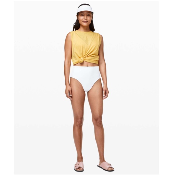 Lululemon Clear Waters High Rise Skimpy Bikini Bottoms - size 8‎ - Picture 6 of 8